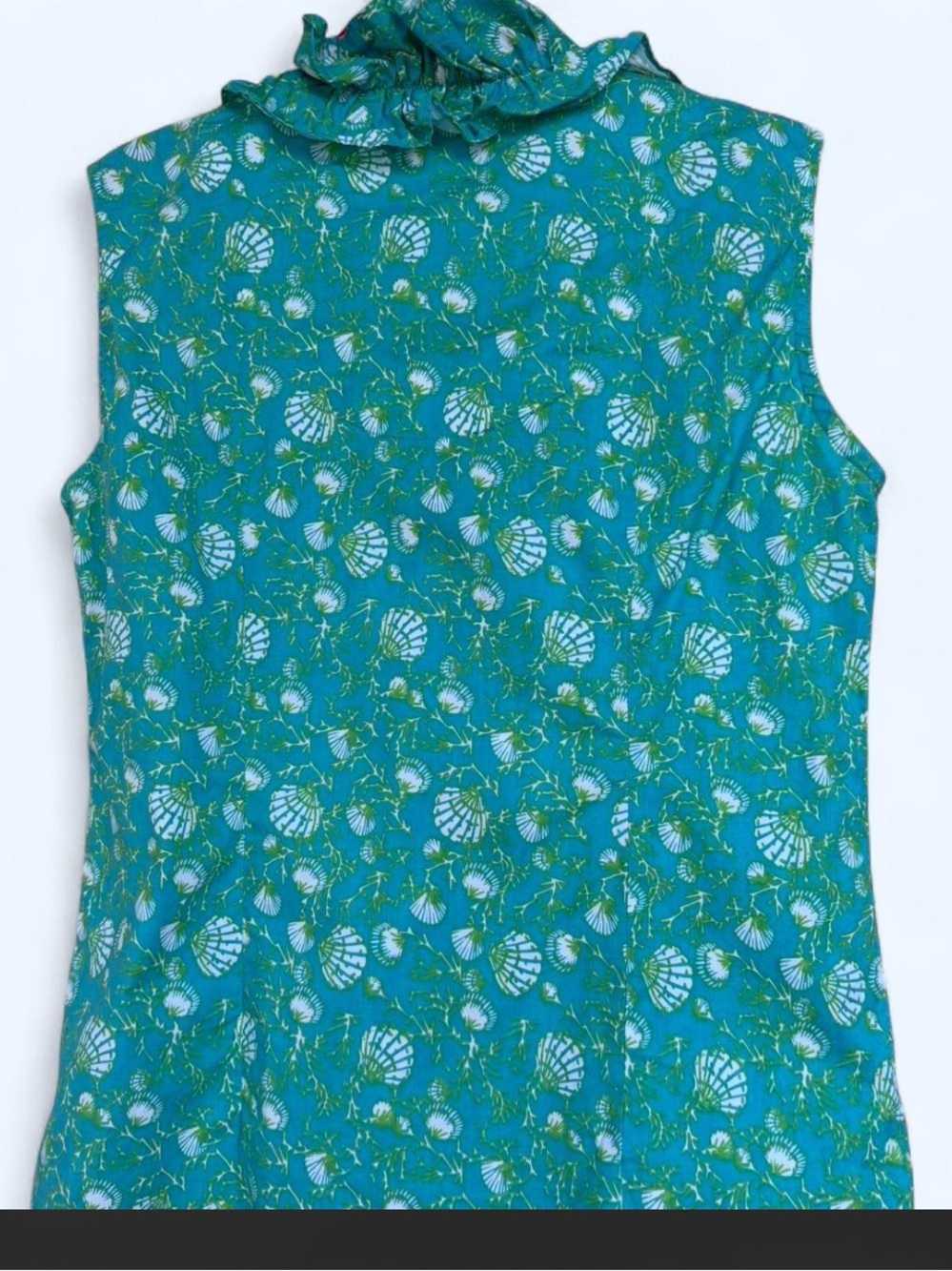 Tizzie Ruffle button down top - Picture 6 of 6
